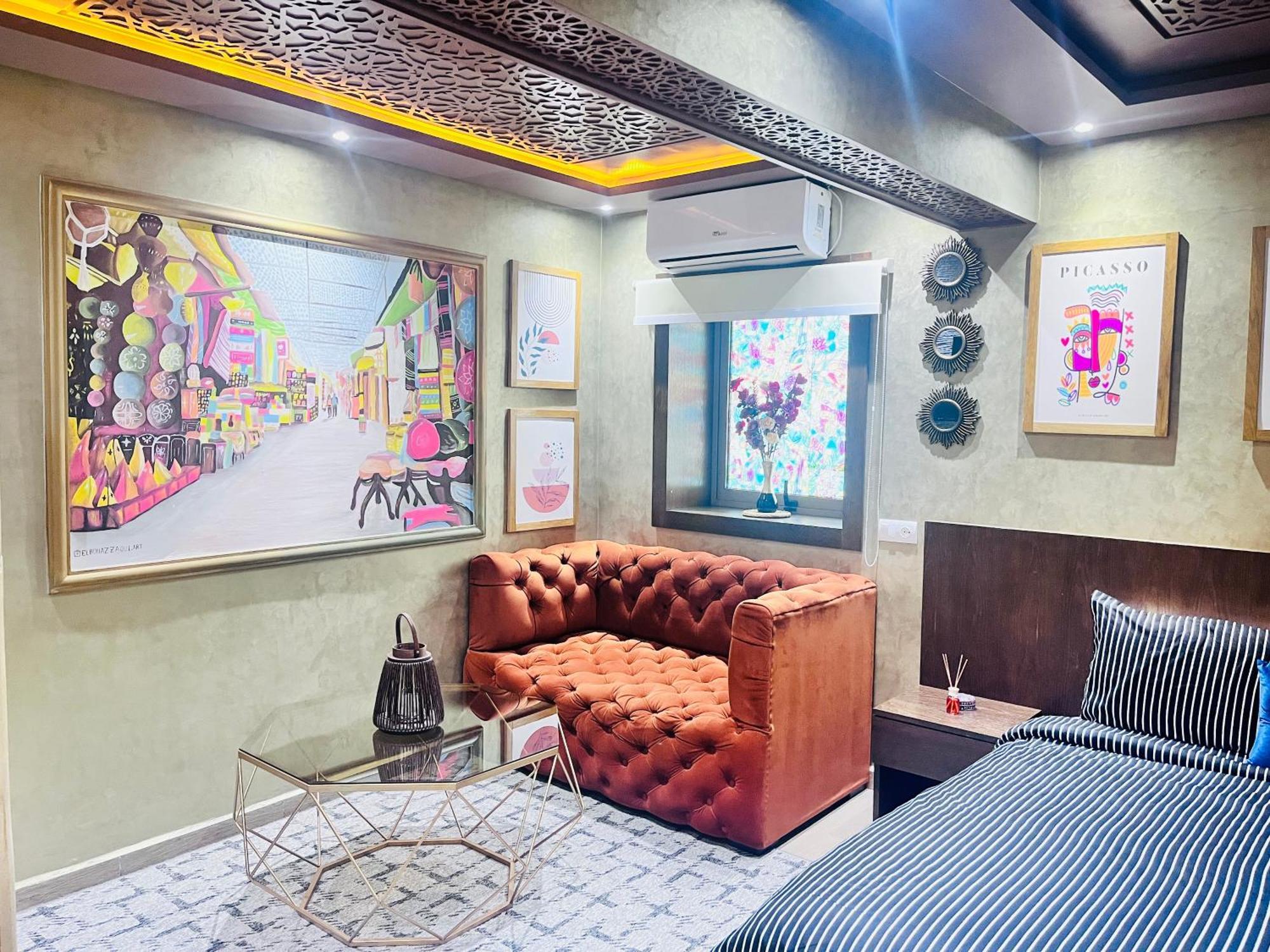 Studio Elegant Au Coeur De La Medina De Rabat Exteriér fotografie