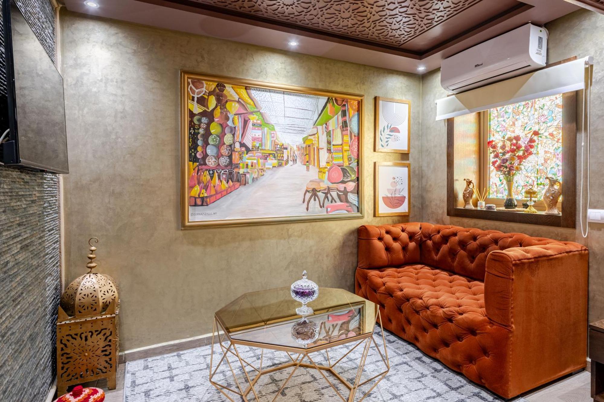 Studio Elegant Au Coeur De La Medina De Rabat Exteriér fotografie